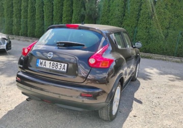Nissan Juke I SUV 1.6i 117KM 2013 Nissan Juke 2013r, SALON POLSKA. 1.6 LPG. Delikatnie uszkodzony przod. Jez, zdjęcie 3