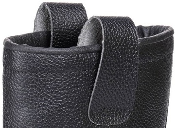 Кожаные анти -личковые подростки изолировали зимние мужские рабочие ботинки