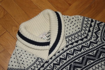 GAP_M_CIEPŁY SWETER MĘSKI_80% WOOL_WEŁNA_