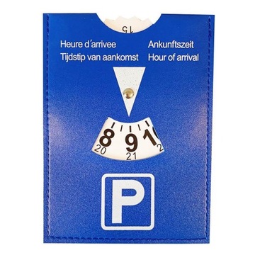 Tarcza parkingowa niebieska 15 cm DUNLOP