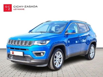 Jeep Compass II SUV Facelifting 1.3 GSE T4 150KM 2021 Jeep Compass SalonPL 150KM Automat DDCT LimitedKameraPakiet ZimaKameraVAT23