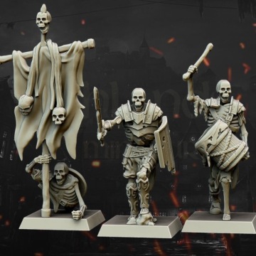Орда скелетов - VC - Highlands Miniatures