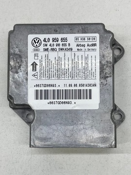 AUDI Q7 4L moduł sterownik sensor AIRBAG poduszek powietrznych