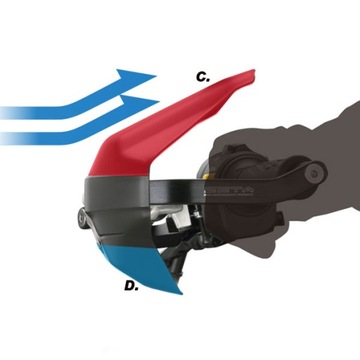 Поручни AFRICA TWIN CRF1100L с DCT без DCT ZETA