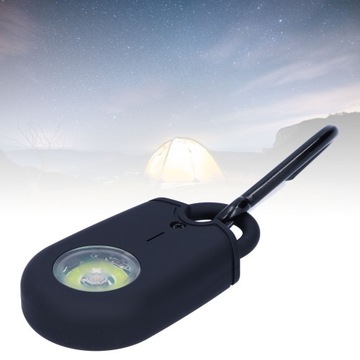 125 дБ Черный сигнал тревоги для самообороны Аварийный свет SOS Alert LED с