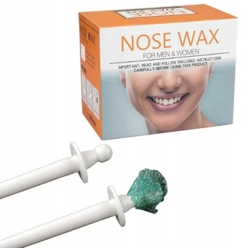 НАБОР ДЛЯ ДЕПИЛЯЦИИ НОСА УШЕЙ МУЖЧИНА + ЖЕНЩИНА ВОСКОВЫЕ палочки Чашечки для усов
