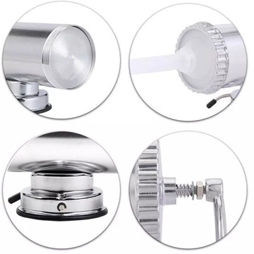 Kitchen Manual 2 LBS Sausage Maker Meat Stuffer Machine with 3 Filling