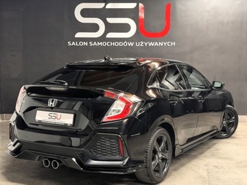 Honda Civic X Hatchback 5d 1.5 VTEC Turbo 182KM 2017 Honda Civic 1.5 T 182 KM Sport CarPlay Kamera Full Led Nawigacja PDC SSU, zdjęcie 4