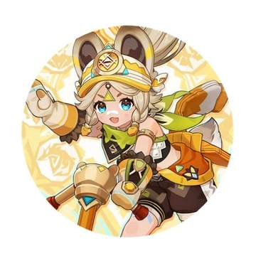 Przypinka Genshin Impact Kachina 58mm prezent dla fana