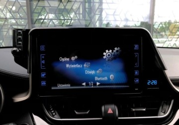 Toyota C-HR I Crossover 1.8 Hybrid 122KM 2018 Toyota C-HR CHR 1.8 Hybrid Prestige Kamera cofania Toyota Mikolajczak, zdjęcie 18