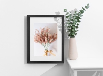 Ramka na zdjęcia 15x21 ramki czarna foto MDF A5 CADRO