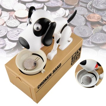 PIES PIESEK SKARBONKA INTERAKTYWNA AUTOMAT PIES ZŁODZIEJ