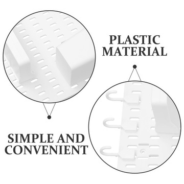 Перфорированная панель для настенного монтажа.