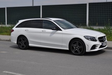 Mercedes Klasa C W205 Kabriolet Facelifting 1.5 200 184KM 2018 Mercedes-Benz Klasa C 200 4-Matic 9G-TRONIC Krajowy Bezwypadkowy, zdjęcie 15