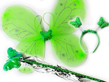 КОСТЮМ БАБОЧКИ БАБОЧКА КРЫЛЬЯ БАБОЧКИ ПАЛОЧКА