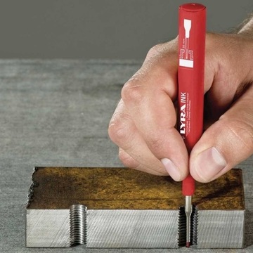 Чернильный маркер LYRA для глубоких отверстий, красный