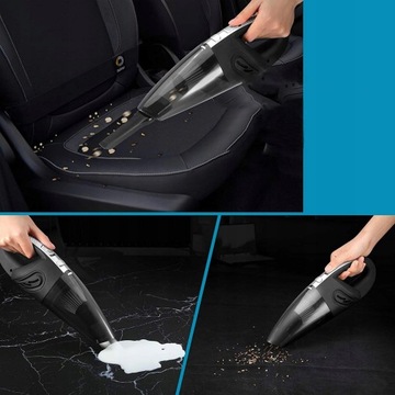 Ручной беспроводной автомобильный пылесос 120 Вт
