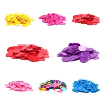 100 sztuk/partia 25mm plastikowe żetony kasyno Bin
