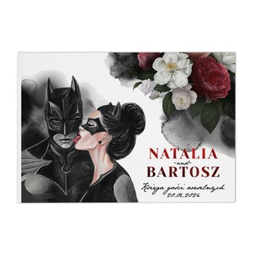 KSIĘGA GOŚCI Ankiety Weselne Batman&Catwoman