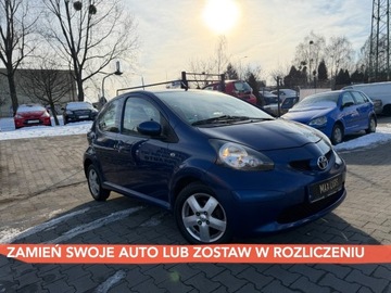 Toyota Aygo I Hatchback 3d 1.0 VVT-i 68KM 2007 Toyota Aygo ZAMIEN swoje auto – dowóz pod dom