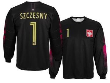 Szczęsny Polska Bluza Bramkarska Wzmocniona na Łokciach r. 170 cm (L)