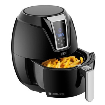 FRYTKOWNICA BEZTŁUSZCZOWA FRYTOWNICA LCD MOCNA 7 PROGRAMÓW 3,2L 1400W