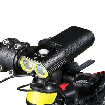 GACIRON V9D 1600LM 5000mAh Reflektor rowerowy