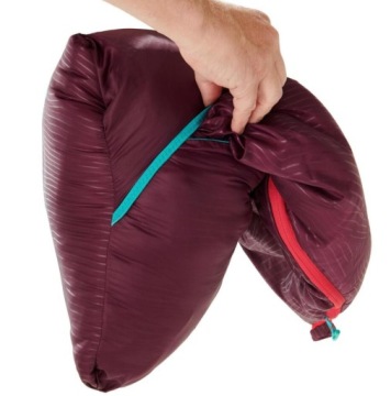 Детский туристический спальный мешок Quechua MH 100 10°C