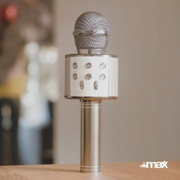 Караоке-микрофон с динамиками BT MP3 SELFIE