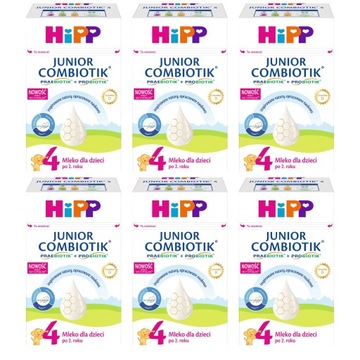 Hipp 4 zestaw 6x 550g - nowa formuła