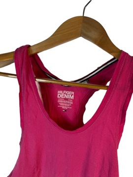 Koszulka damska bokserka Tommy Hilfiger różowa logo M