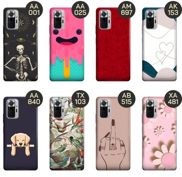 ЧЕХОЛ ДЛЯ REDMI ПРИМЕЧАНИЕ 10 PRO / 10 PRO MAX ТОП100 ОБРАЗЦОВ ДИЗАЙНА С ПРИНТОМ КОРПУСА