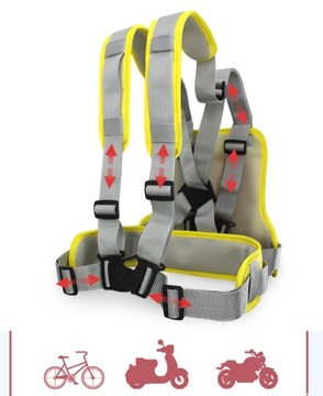 РЕМЕНЬ БЕЗОПАСНОСТИ ДЕТСКИЙ РЕМНЯ МОТОМОТОЦИКЛА Велосипед