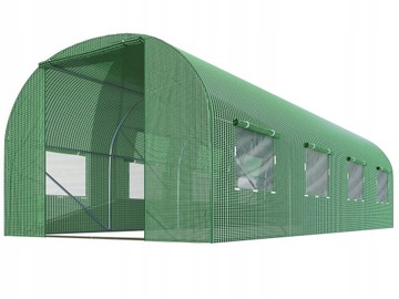 PLONOS TUNEL FOLIOWY OGRODOWY SZKLARNIA 2,5x4m FOLIA 10m2 PROFIL 25 x 0,7mm