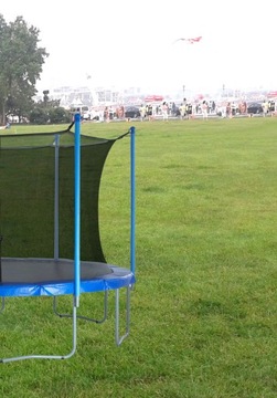 Siatka do trampoliny o średnicy ramy 305 cm, WEWNĘTRZNA,10 Ft, 6 sł/h 180cm