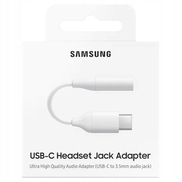 Аудиоадаптер SAMSUNG USB-C — Jack 3.5 EE-UC10