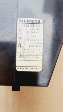 Контактор 3TH 82 93-0A 220V 16A SIEMENS Германия