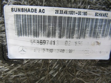 MERCEDES E W212 212 KOMBI STŘEŠNÍ OKNO SKLENĚNÝ KOMPLETNÍ A2127801240