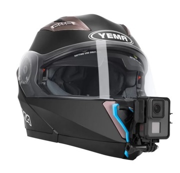 Крепление на шлем Держатель для шлема для камер GoPro 12, 11, 10, 9, 8, 7, 6, 5 MAX DJI