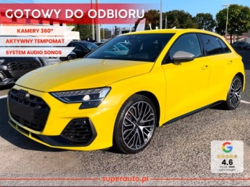 Audi A3 8Y S3 Limousine Facelifting 2.0 TFSI 333KM 2025 AUDI A3 S3 TFSI quattro Sportback Sedan 2.0 (333KM) 2025