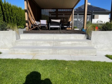 Бетонная плита для террасы 120x60x3 см INdecori