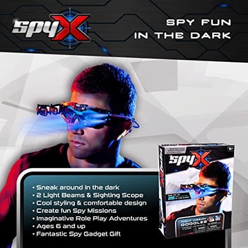 Детские очки SpyX Night Mission, разноцветные, 26 см