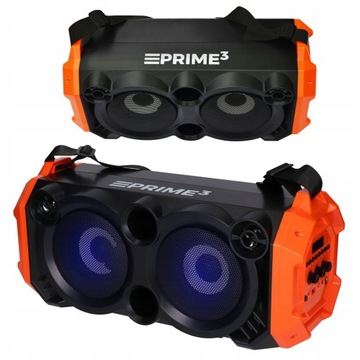 GŁOŚNIK BLUETOOTH PRZENOŚNY 100W PARTY BOX BASS REFLEX KARAOKE PRIME3 APS31