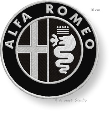 NASZYWKA termo - Alfa Romeo haft 100 mm TUNING