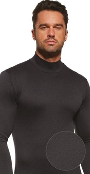 Мужская футболка PÓŁGOLF 01 GATTA KEEP HOT, черная, M