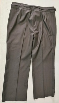 Marks spodnie eleganckie szare w kant 44