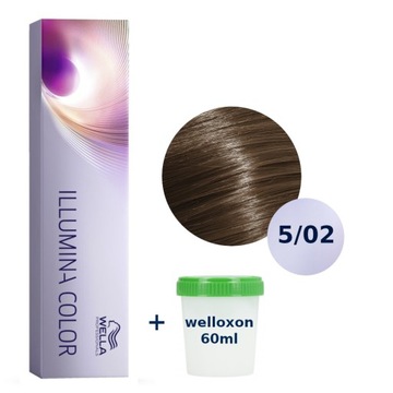 Краска для волос WELLA ILLUMINA COLOR 5/02 60 мл