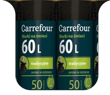 Worek CARREFOUR MC Trad 60 L