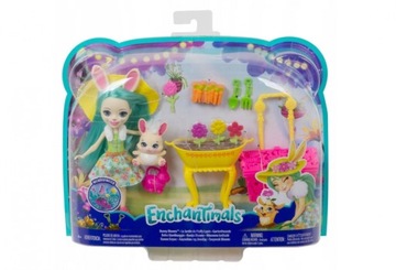 Mattel Enchantimals Wiosenne króliczki GJX32 GJX33