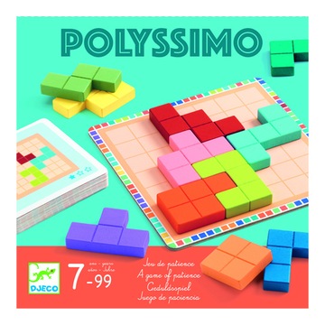 DJECO POLYSSIMO ukladanka logiczna łamigłówka